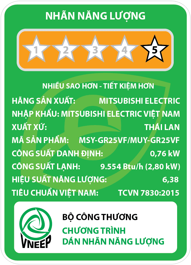 Bảo hành chính hãng: thân máy 2 năm, máy nén 5 năm.