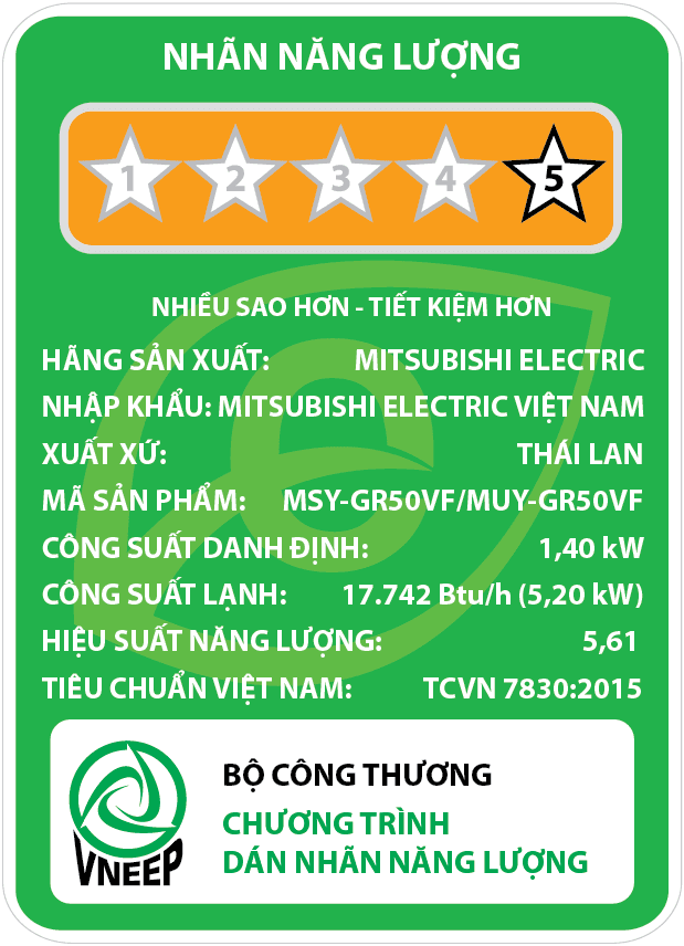 Bảo hành chính hãng: thân máy 2 năm, máy nén 5 năm.